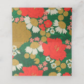 Floral Bouquet Bridal Shower (Binnenkant ongevouwen)