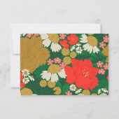 Floral Bouquet Bridal Shower Invitation Insert (Dos)