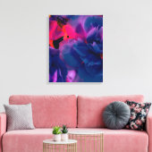 Floral Bouquet Design Canvas Afdruk (Insitu (Woonkamer))