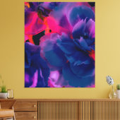 Floral Bouquet Design Canvas Afdruk (Insitu (Woonkamer))