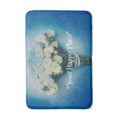 Floral Bouquet Elegance Memory Foam Badmat (Voorkant Verticaal)