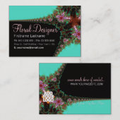Floral Bouquet groot Visitekaartje (Voorkant / Achterkant)