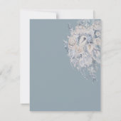 Floral Bouquet Mariage Détails Cartes de fermeture (Dos)