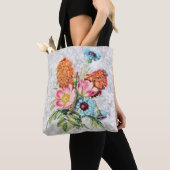 Floral Bouquet van de Canvas tas Flowers (Dichtbij)