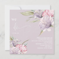*~* Floral Bouquets AR15 RSVP BLUSH QR WEDDING