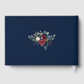 Floral Bourgogne Mariage de automne Rose Gold (Verso)