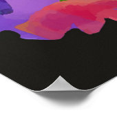 Floral Brain Art Poster (Hoek)