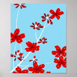 Floral Branches Poster