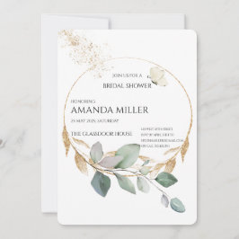 Floral Bridal Shower Kaart