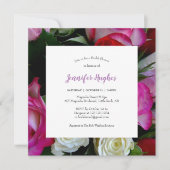 Floral Bridal Shower Kaart (Voorkant)