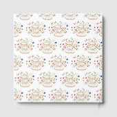 Floral Bridal Tea Gastenboek (Achterkant)