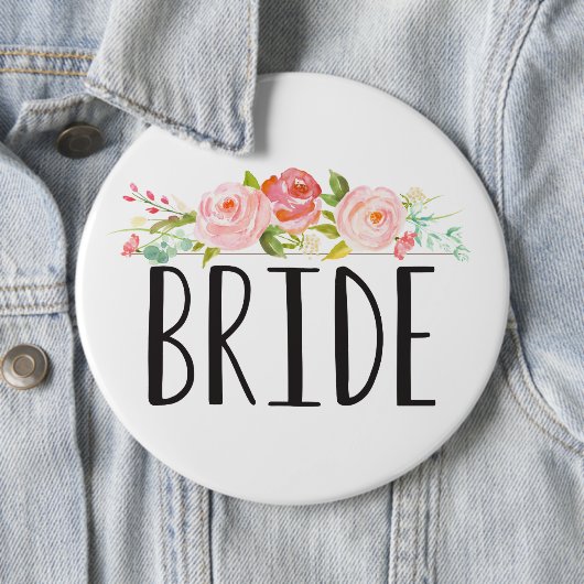 Floral | Bride Button (In situ)