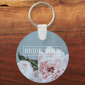 Floral Bridesmaid Sleutelhanger (Voorkant)