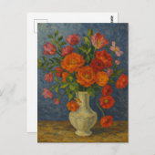 Floral Briefkaart (Voorkant / Achterkant)
