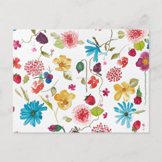 Floral briefkaart