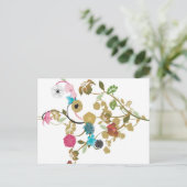 Floral Briefkaart (Staand voorkant)