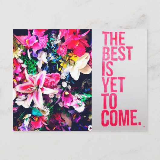 Floral Briefkaart (Voorkant)