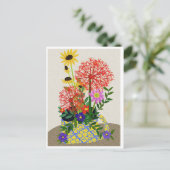Floral Briefkaart (Staand voorkant)
