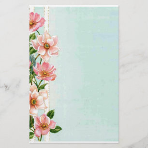 Floral Briefpapier
