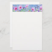 Floral Briefpapier (Voorkant / Achterkant)