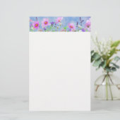 Floral Briefpapier (Staand voorkant)