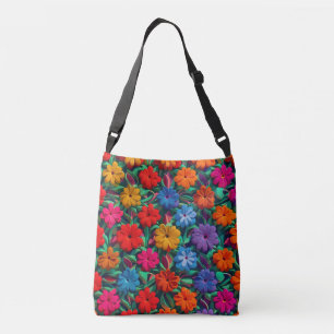 Floral Bright Kleurrijke Lente Tas/Crossbody Tas
