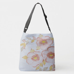 Floral Brown Tas