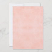 Floral Brunch Bubbly Invitation de douche nuptiale (Dos)