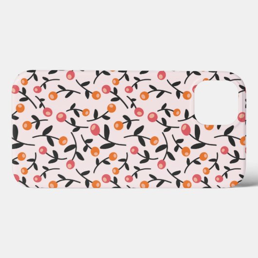 Floral Bud coque iphone (Verso (horizontal))