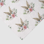 Floral Bunny Ear & Eieren Pasen Tissuepapier (Detail)