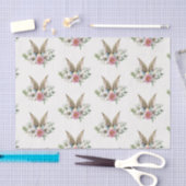 Floral Bunny Ear & Eieren Pasen Tissuepapier (Craft)