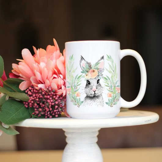Floral Bunny Extra Grote Beker