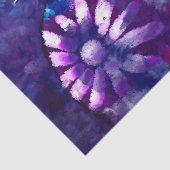 Floral Bunny Rabbit Gepersonaliseerde Decoupage Tissuepapier (Detail)