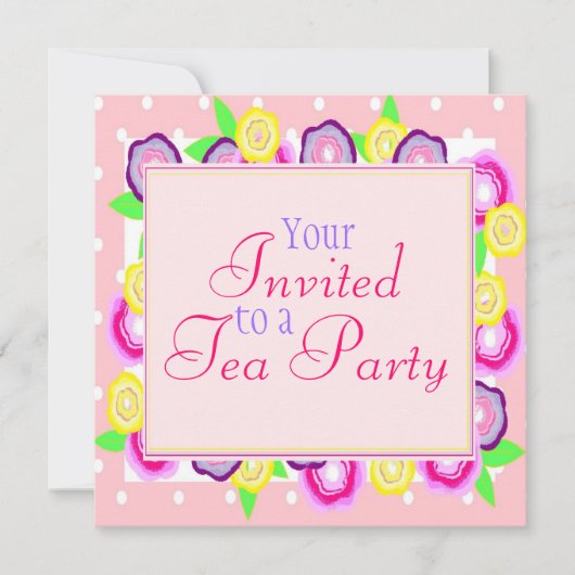 Floral Burst Kaart (Voorkant)