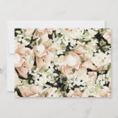 Floral Business Dank je kaart (Achterkant)