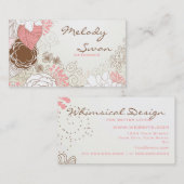  Floral Business Visitekaartje (Voorkant / Achterkant)