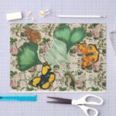 Floral Butterfly Ephemera Tissuepapier (Craft)