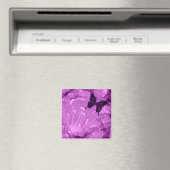 Floral Butterfly Fridge Magnet (In Situ (Lave-vaisselle))