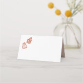 Floral Butterfly Garden Terracotta Wedding (Achterkant)