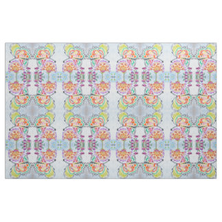 Floral Butterfly Kaleidoscoop Stof