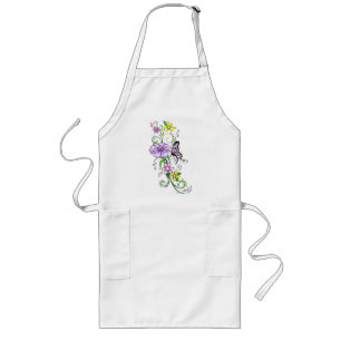 Floral Butterfly Lang Schort