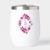 Floral Butterfly Stemless Wine Tumbler (Avant)