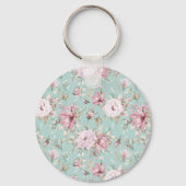 Floral Button Sleutelhanger (Voorkant)
