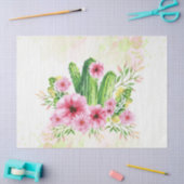 Floral Cactus Tissuepapier (Craft)