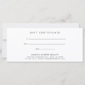  Floral Cadeaubon | LILA (Achterkant)