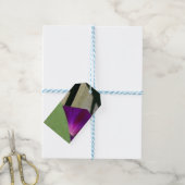 Floral Cadeaulabel (Met Touw)