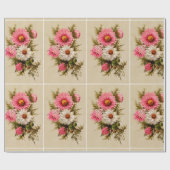  Floral Cadeaupapier (Vlak)