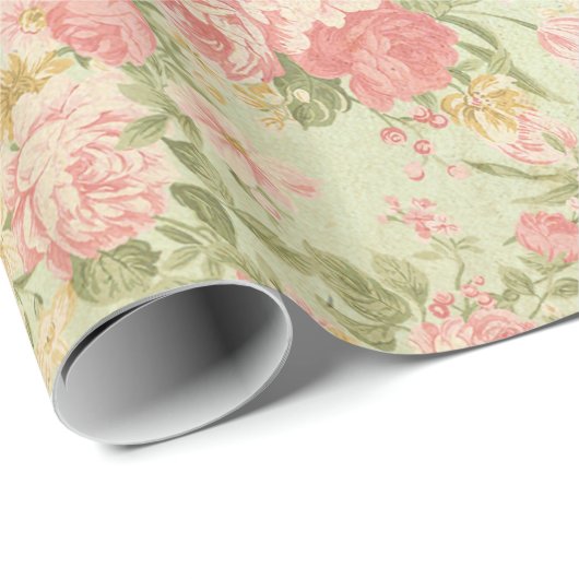  Floral Cadeaupapier (Rol Hoek)