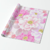 Floral Cadeaupapier (Uitgerold)