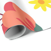 Floral Cadeaupapier (Rol Hoek)
